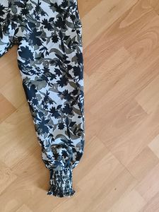 Floral Printed V-Neck CutOut Maxi Dress