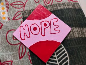 Handmade "HOPE" Wall Art