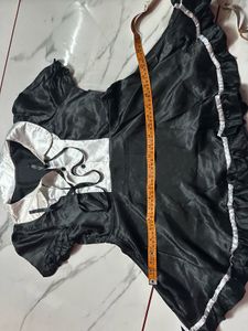 Black &amp; White Maid Outfit Dress