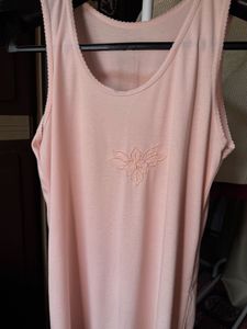 Pink sleeveless camisole