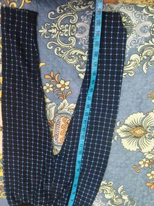 Blue woollen Fleece legging for 4-6 years Girl