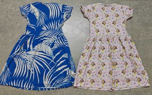 2 Girls Dresses (7-8 years)