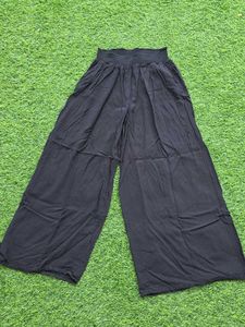 Black Wide Leg Palazzo Pants