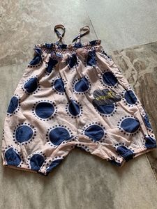 Cute Polka Dot Baby Romper