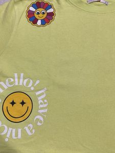 Neon Green Graphic T-Shirt