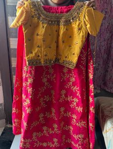 Stunning Embroidered Lehenga Choli Set