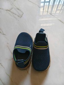 Navy Blue Slip-On Sneakers for Kids