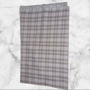 Classic Plaid Fabric - New Condition