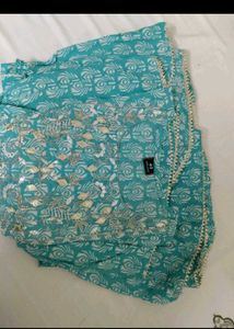 Beautiful Teal Ethnic kurta
