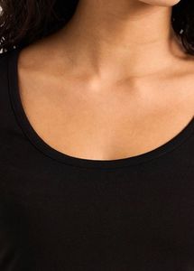 Classic Black Short Sleeve Top