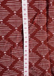Red Ethnic Printed Kurta