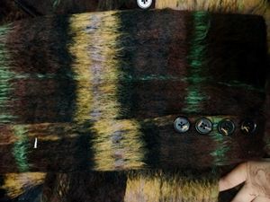 Cozy Plaid Longline Coat