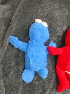 Elmo &amp; Cookie Monster Plush Toys