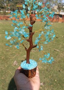 Aquamarine Tree Of Confidence And Success