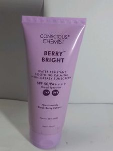 Conscious Chemist Berry Bright Sunscreen