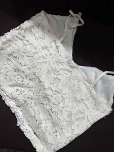 Zara Lace crop Top