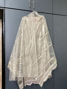 Pakistani heavy work kurta set with dupatta