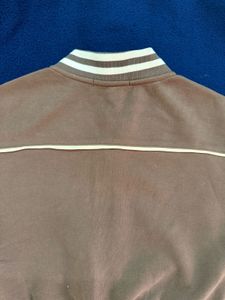 Brown Varsity Letterman Jacket