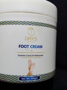 Foot Cream - Soothes Cracks And Moisturizes