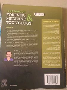 Forensic Medicine &amp; Toxicology Textbook
