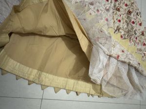 Embroidered silk Lehenga Choli Set