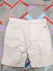 Cantabil Men's Beige Chino Shorts