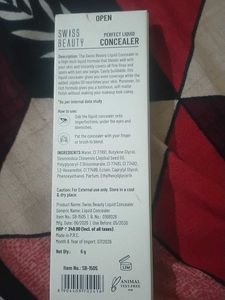 Swiss Beauty Perfect Liquid Concealer( Sand sable)