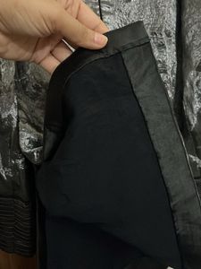 Shimmering Grey Kurta &amp; Palazzo Pants