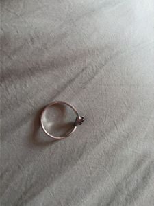 original BLUE Sapphire Ring with 925 silv