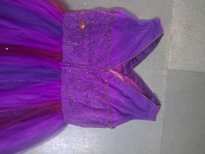 Stunning Purple Embellished Gown