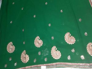 Green Saree 🥻