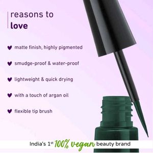 Plum Matte Eyeliner - 04 Green Dream