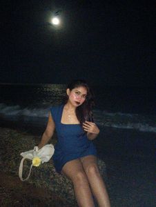 one peace blue dress