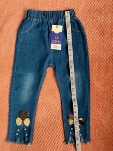 Adorable Girls' Denim Jeans