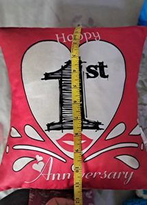 set of 2 cushions anniversary