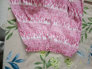 Floral skirt and top set