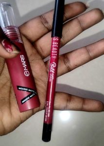 Mars Mousse Matte Lipstick &amp; Bold Lip Liner