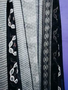Designer Crap Kurta Salwar With Dupatta