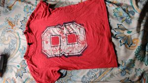 women 🍒 Red Graphic T-Shirt