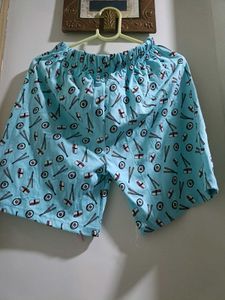 Cute Sushi Print Pajama Shorts