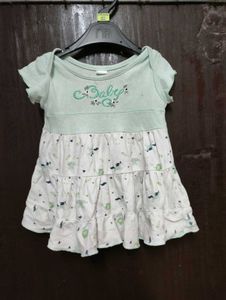 Sea Green Colour Frock