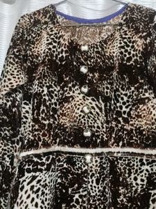 Leopard ManaliPrint kurti