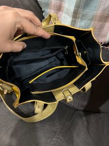 Crossbody Bag Mustard Color