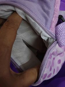 Cute Purple Flower Purse
