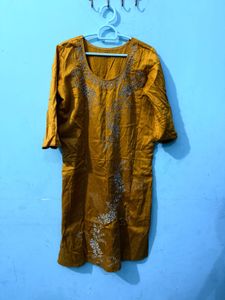 Yellow Kurta Set with Dupatta