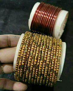 pack 2 Glass Bangles