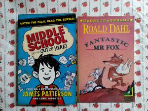 Middle School & Fantastic Mr. Fox Books