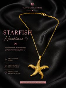 Starfish Necklace - Elegant & Lightweight