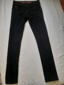 Men's Slim Fit Black Jeans