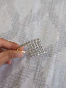 Designer Square Bangle Bracelet